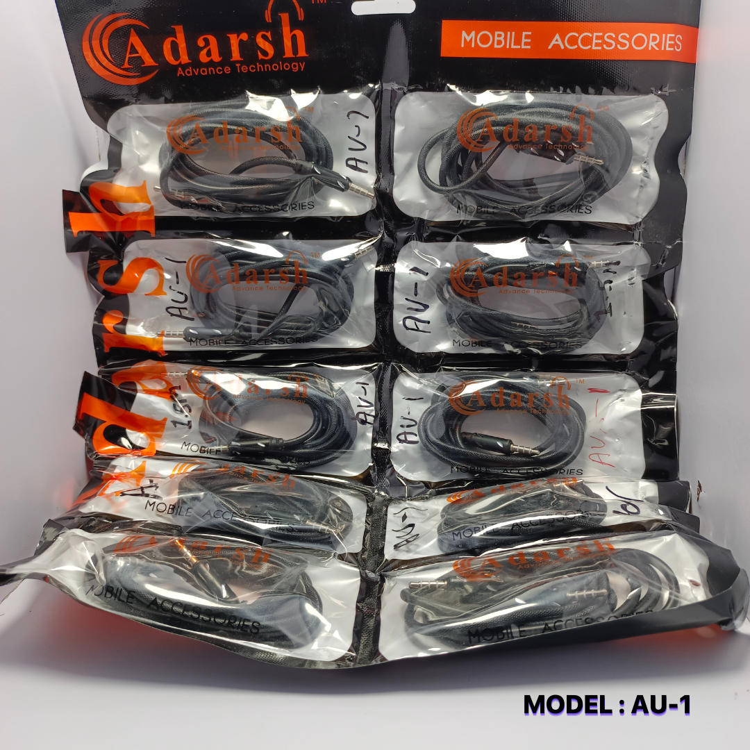 AUX CABLE ADARSH (PACK OF 10)